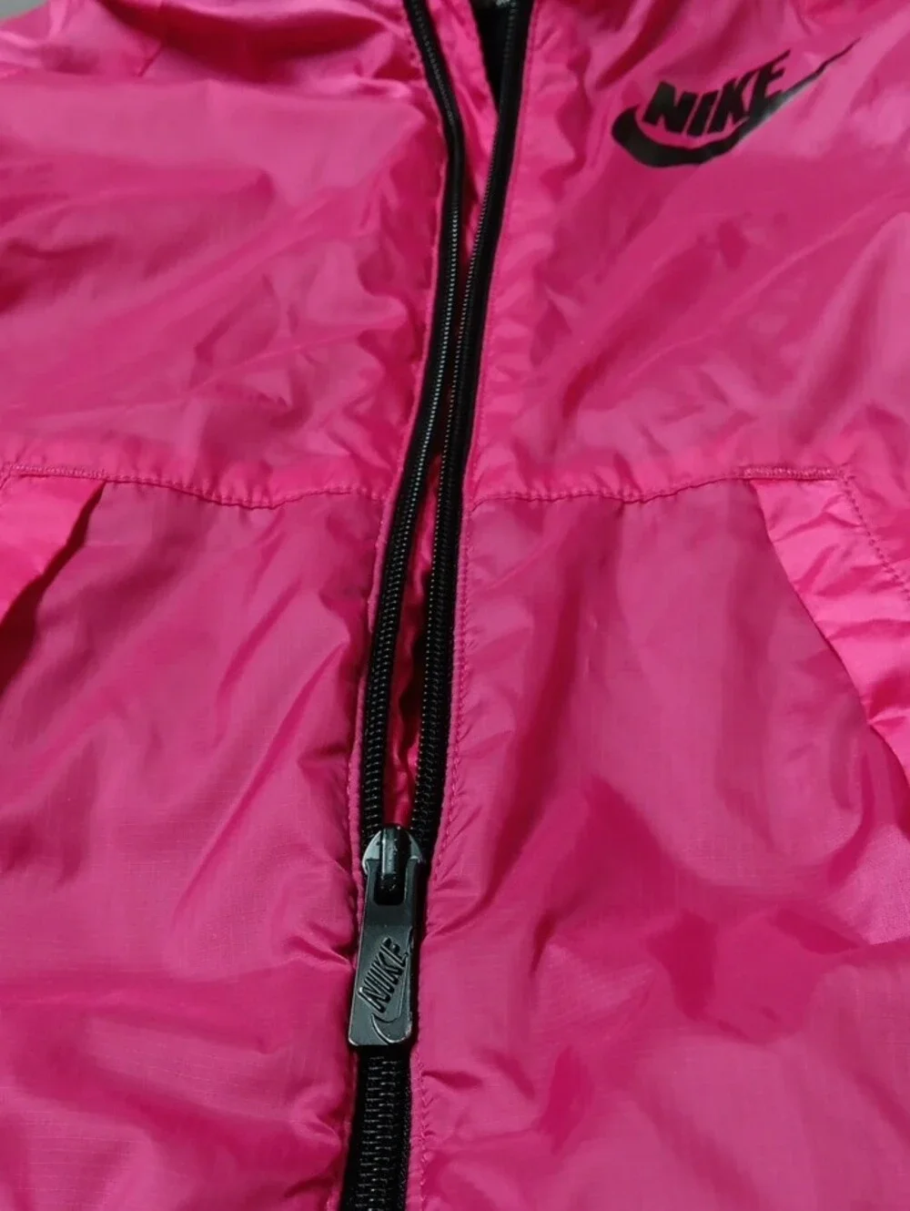Nike Girls' Bright Pink Hooded Coat